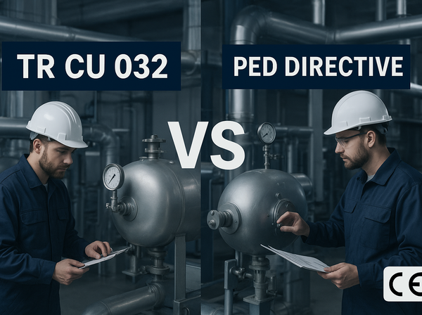 Чем ТР ТС 032 отличается от европейской PED Directive: сравнение подходов