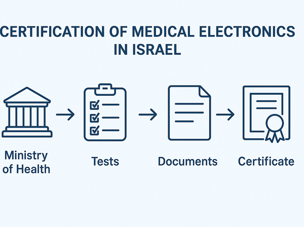 Сертификация медицинской электроники и оборудования в Израиле – особенности и необходимая документация