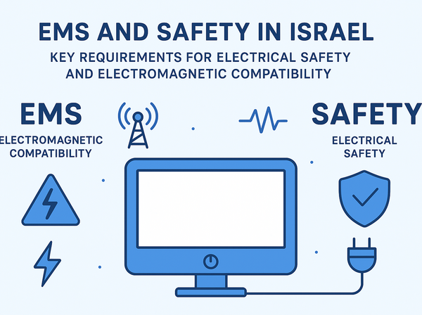 EMS и Safety в Израиле – ключевые требования к электробезопасности и электромагнитной совместимости