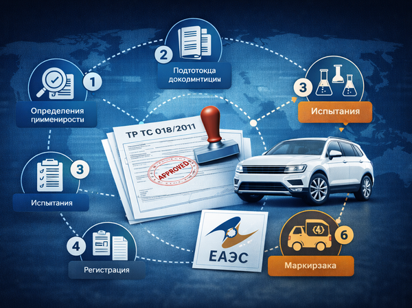 Порядок подтверждения соответствия по ТР ТС 018